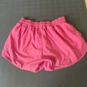 Lululemon Athletica Bright Pink Athletic Shorts